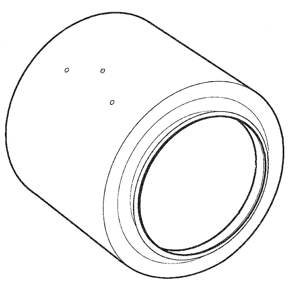 GE Part #we21X20564, Drum Assembly | 28.00 x 29.30 x 29.70
