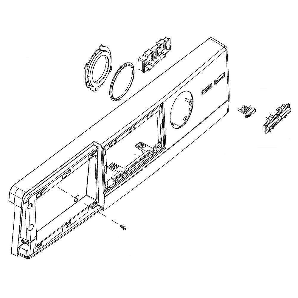 Part #we22X28745, Control Panel
