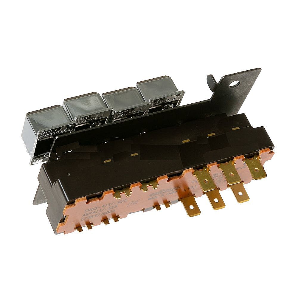 Part #we4M210, Commercial Dryer Push-Button Control Switch / 8.00 x 7.50 x 2.50
