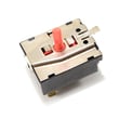 Dryer Rotary Start Switch for GE DRSR495EG8WW - Part WE4M410