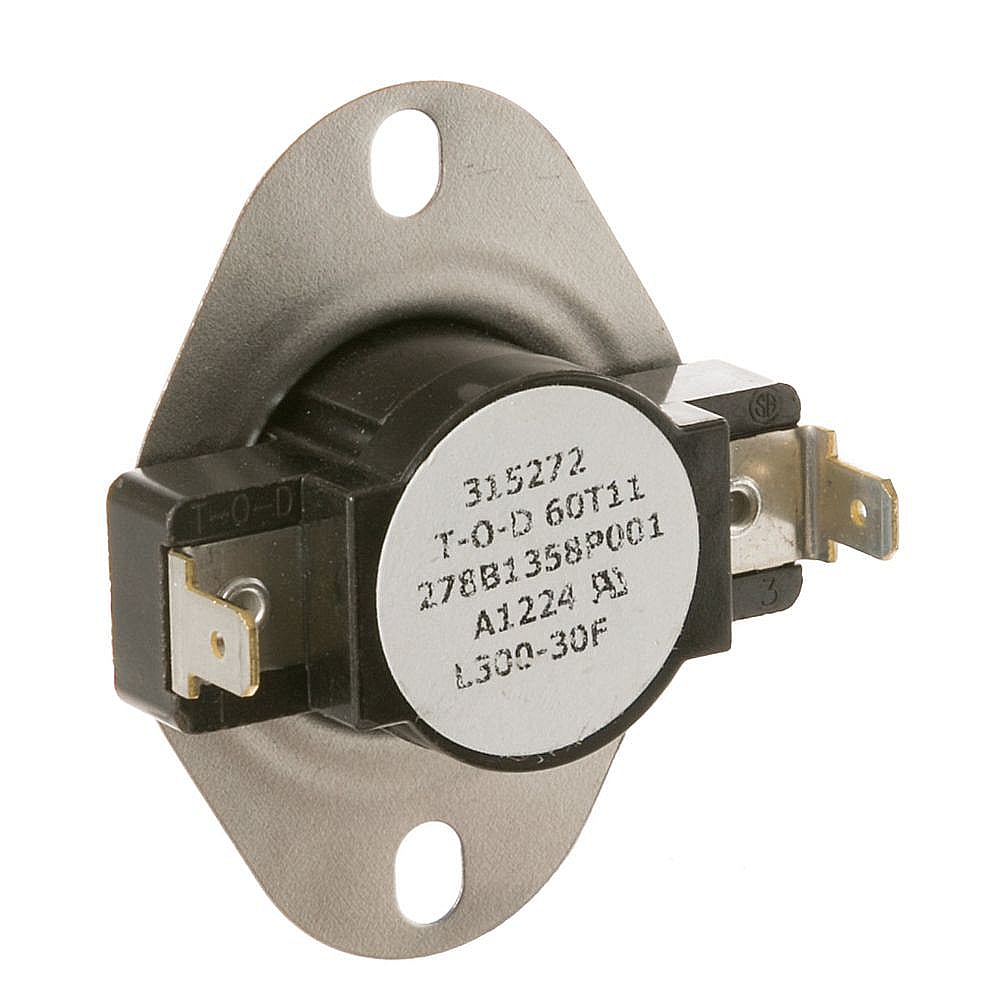 Part #we4M547, Dryer High-Limit Thermostat / 6.00 x 6.00 x 1.00