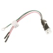 Dryer Sensor Wire Harness for GE DPSE810GG2WT - Part WE5M39