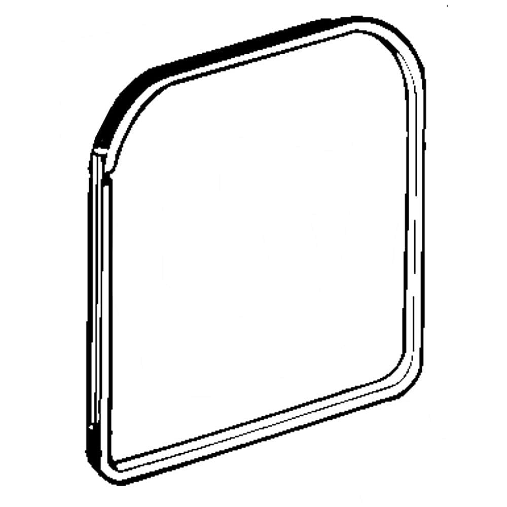 Part #we9M16, Dryer Door Seal / 8.00 x 7.50 x 2.00