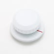 Laundry Center Control Knob (white) for GE WSM2420D3WW - Part WH01X10291