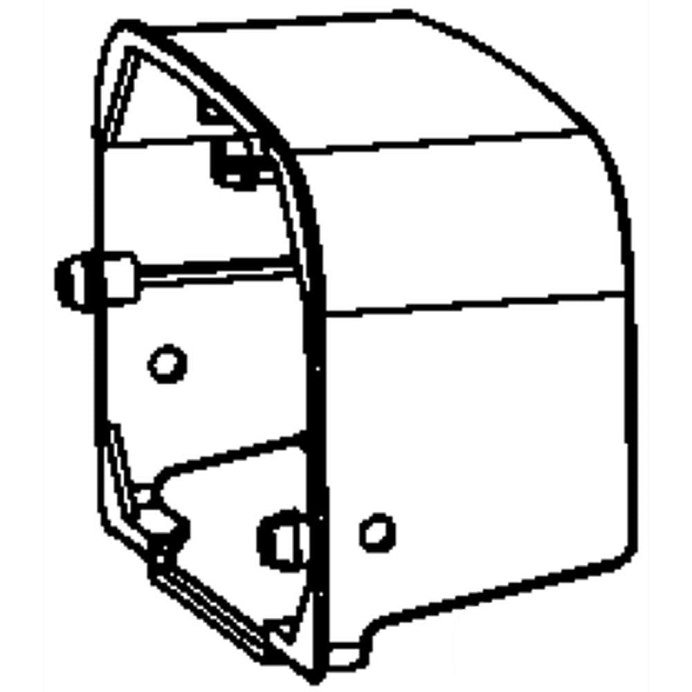 GE Part #wh01X10358, Fence Board | 6.90 x 4.60 x 3.30