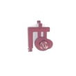 Button for GE WPDH8900J2MG - Part WH01X10420