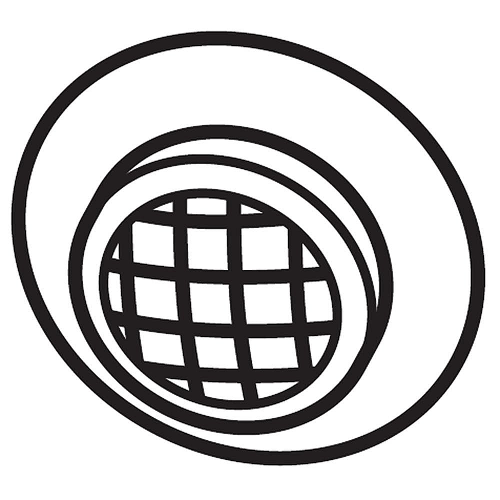 Part #wh01X10527, Complete Vent Hose / 4.10 x 3.40 x 2.30