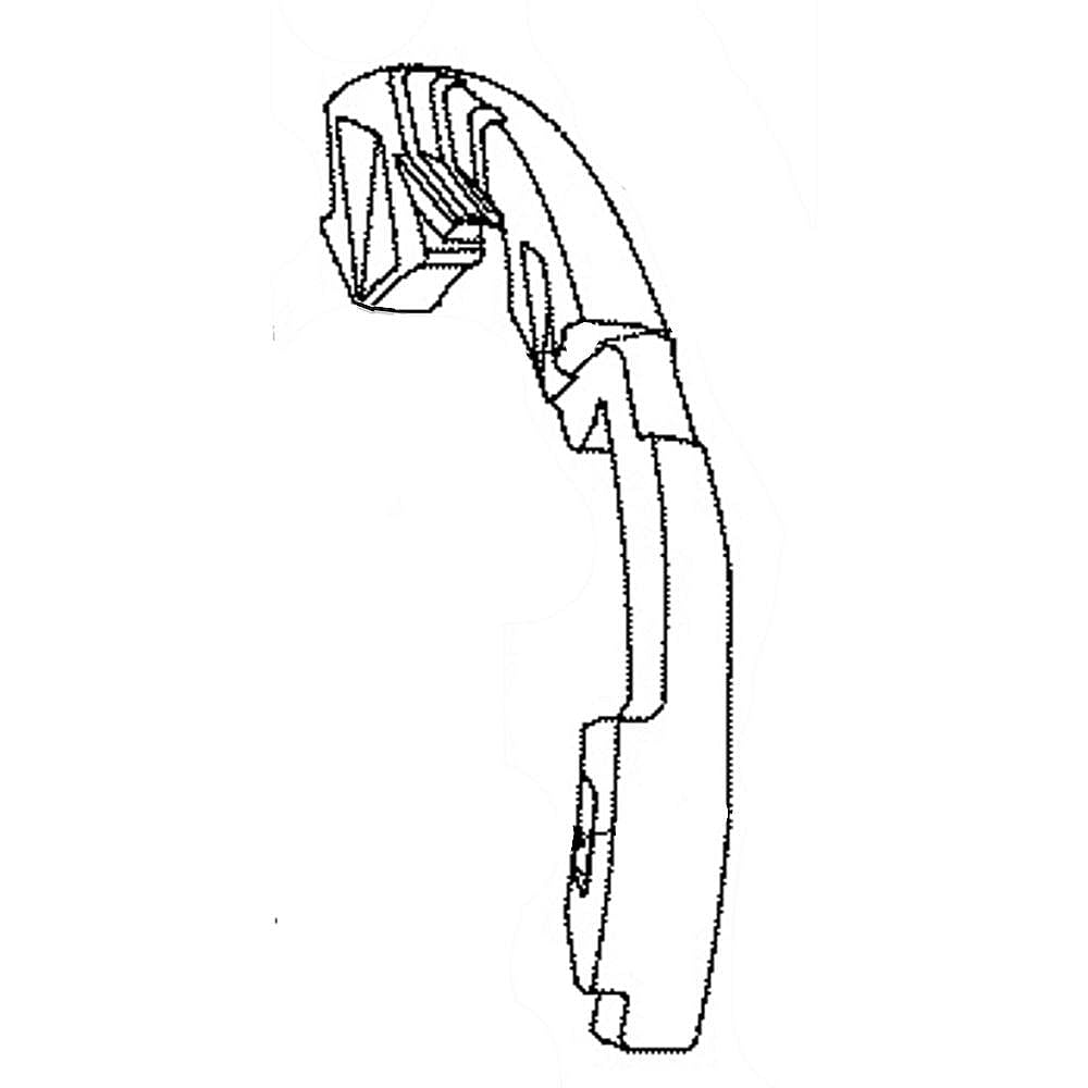 Part #wh01X22897, Counterweight / 23.80 x 12.60 x 7.10