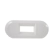 Washer Lid Lock Bezel (White)