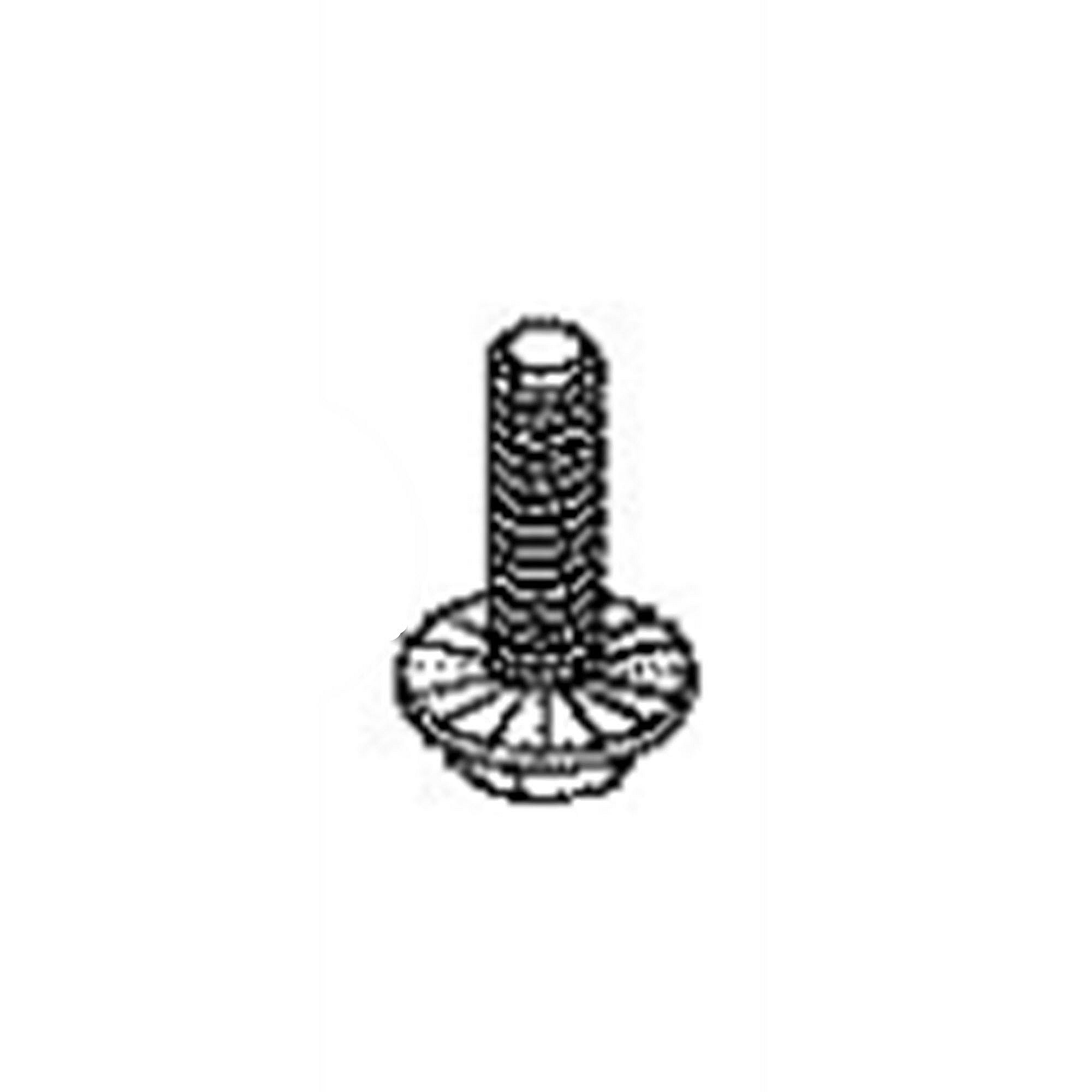 GE Part #wh01X27310, Hex Screw 5/ | 8.00 x 7.50 x 0.80