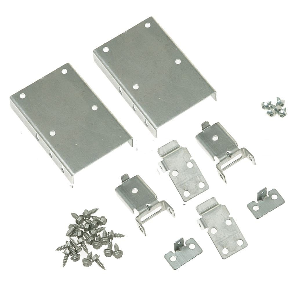 GE Part #wh02X30977, Laundry Appliance Pedestal Installation Bracket Kit | 4.50 x 3.00 x 1.00