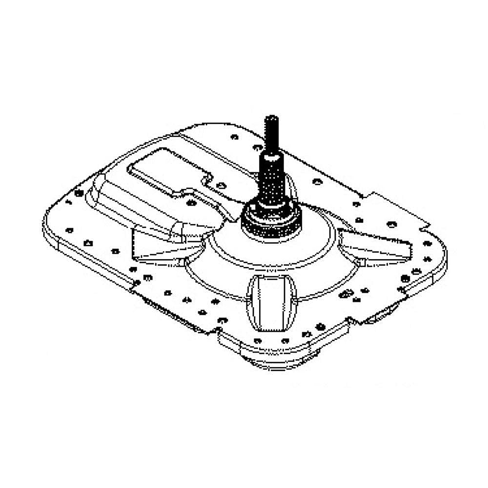 Part #wh03X33729, Washer Gear Case (Replaces Wh38X27335)