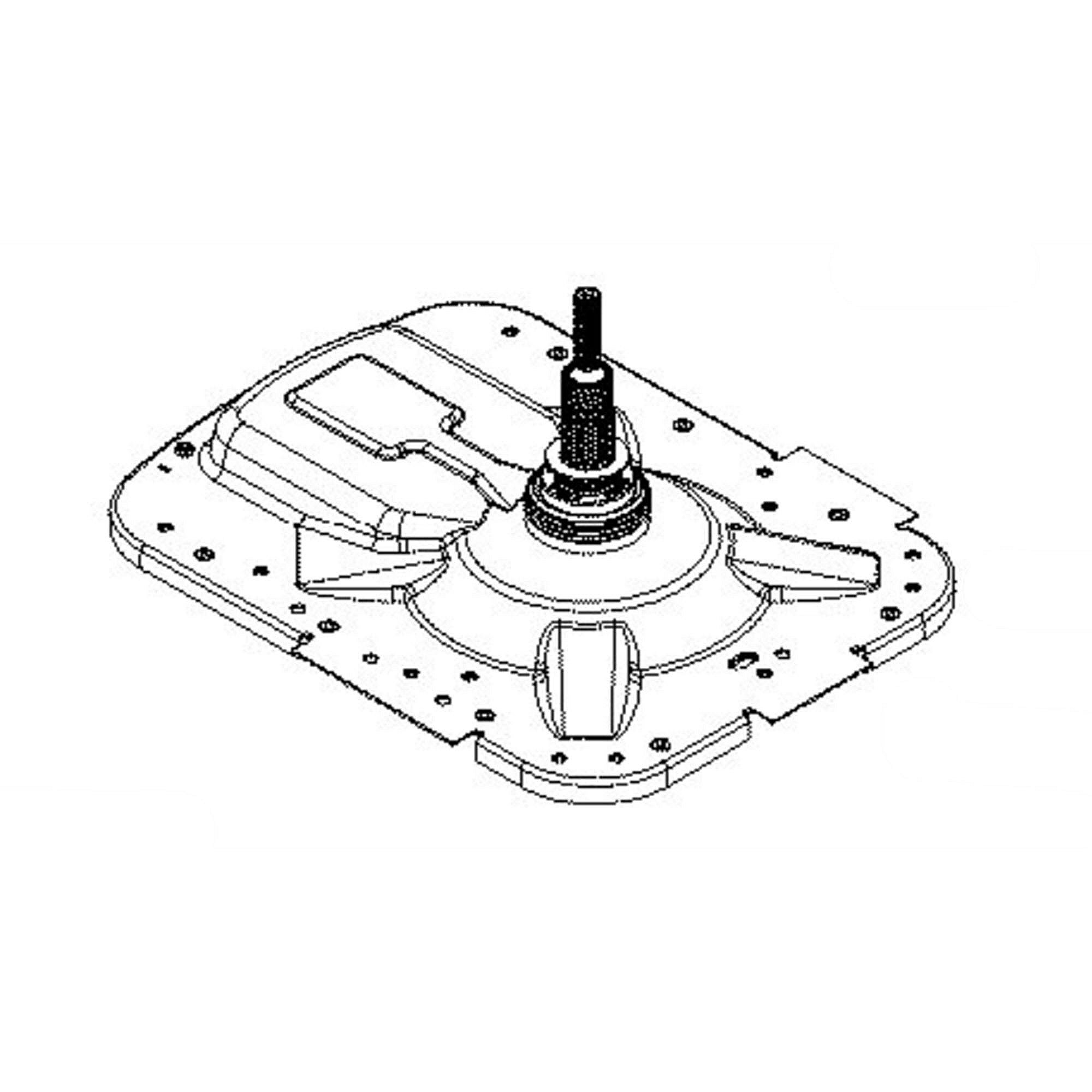Part #wh03X33732, Washer Gear Case (Replaces Wh03X29581)