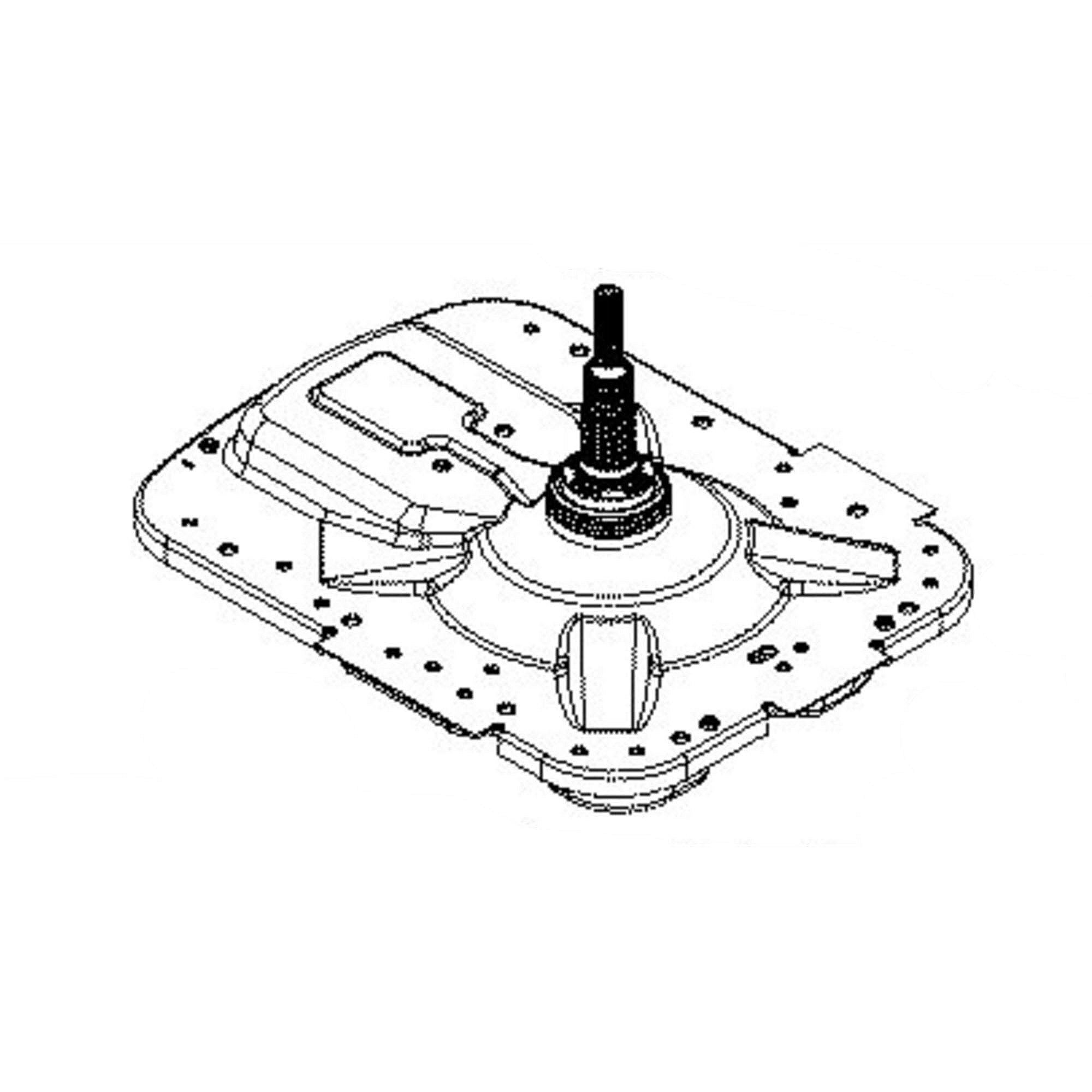 GE Part #wh03X34137, Platform Bearing Retainer & Fasteners