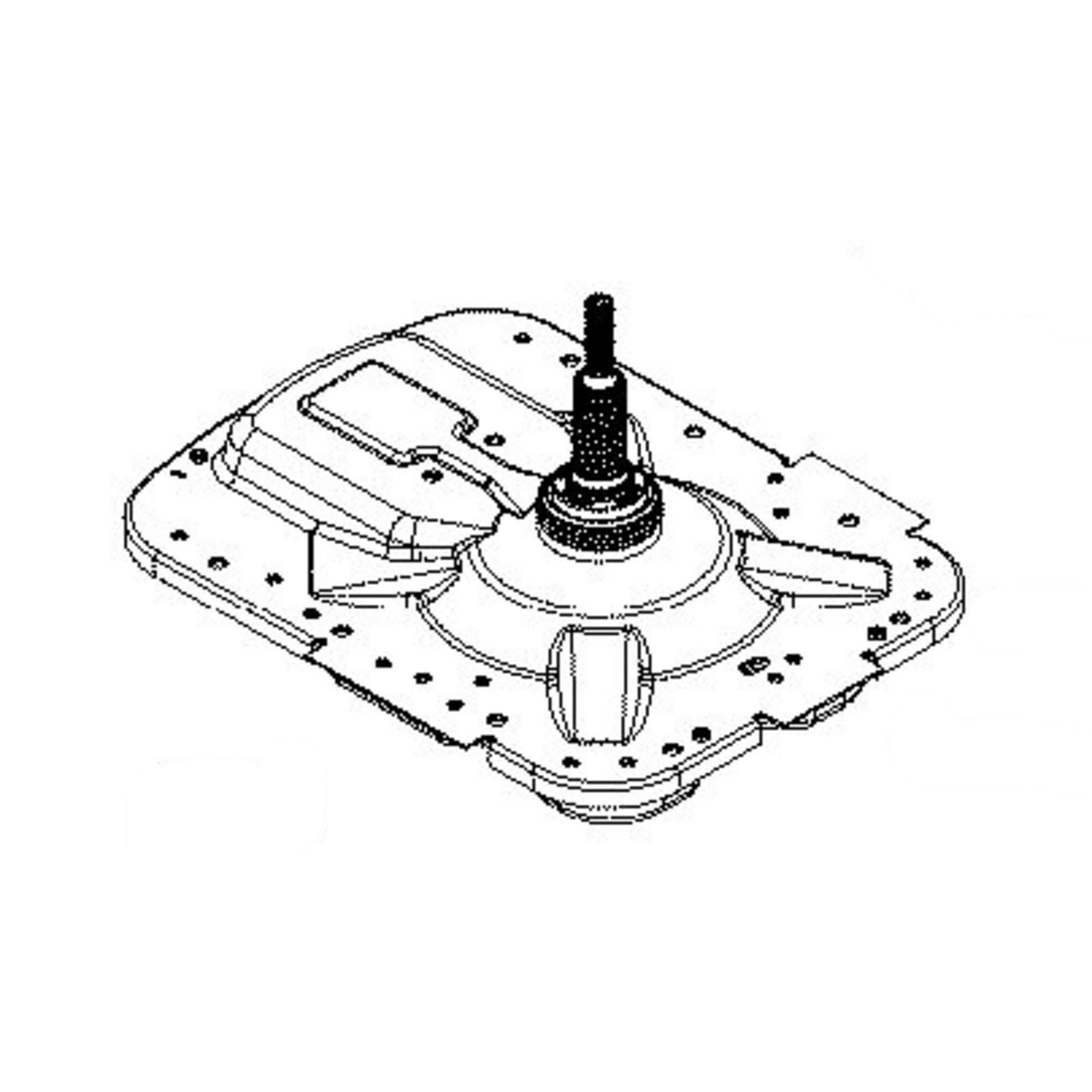 GE Part #wh03X34937, Platform Bearing Retainer & Fasteners