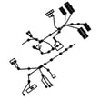 Main Harness for GE GFW850SSN3WW - Part WH08X30003