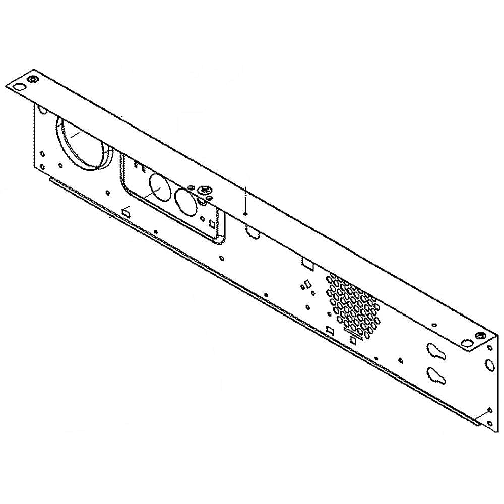 Part #wh10X10024, Panel Rear T / 32.80 x 7.50 x 3.20