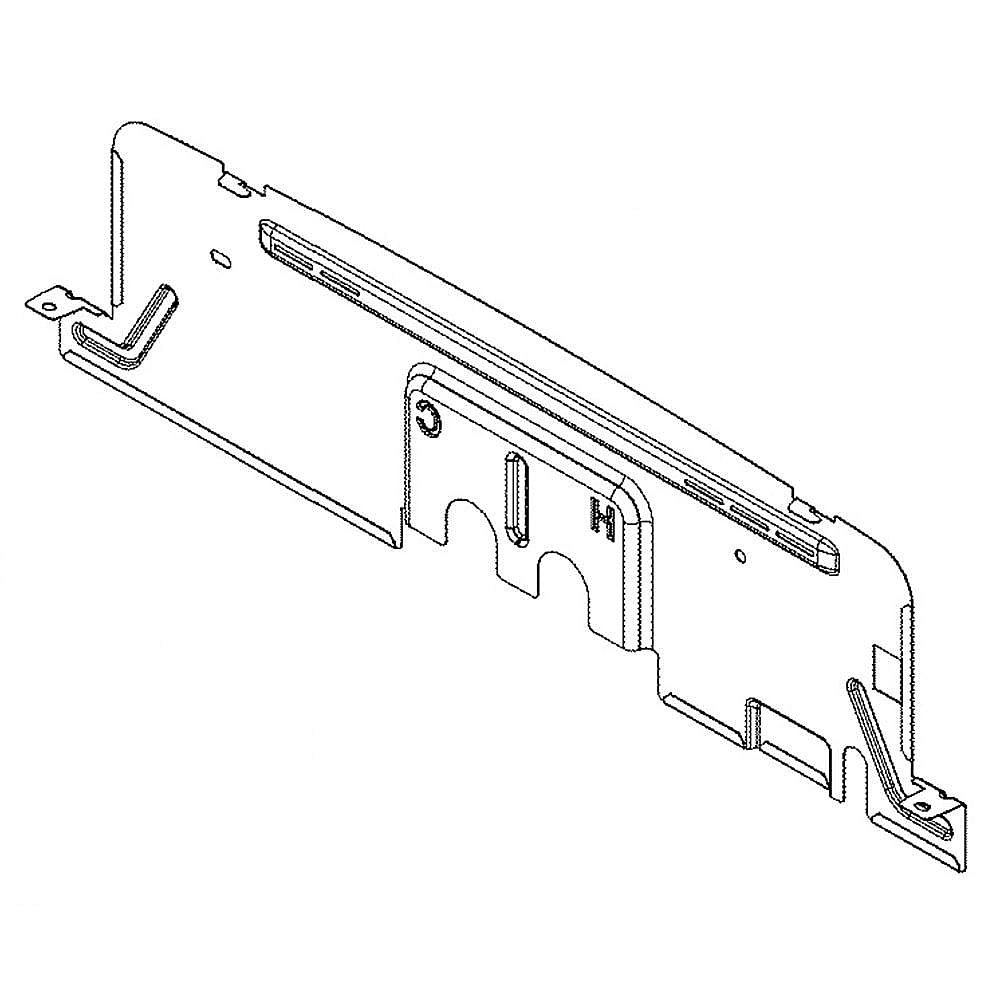 GE Part #wh10X28194, Panel Rear Control | 30.25 x 10.00 x 4.00