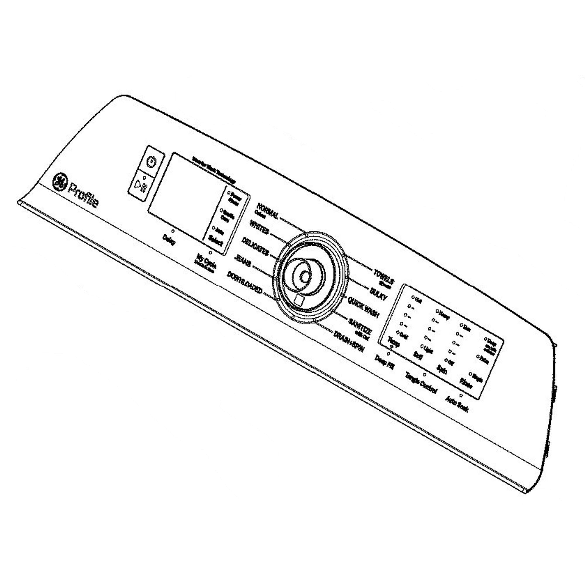 Part #wh10X32875, Control Fascia W/knob Collar