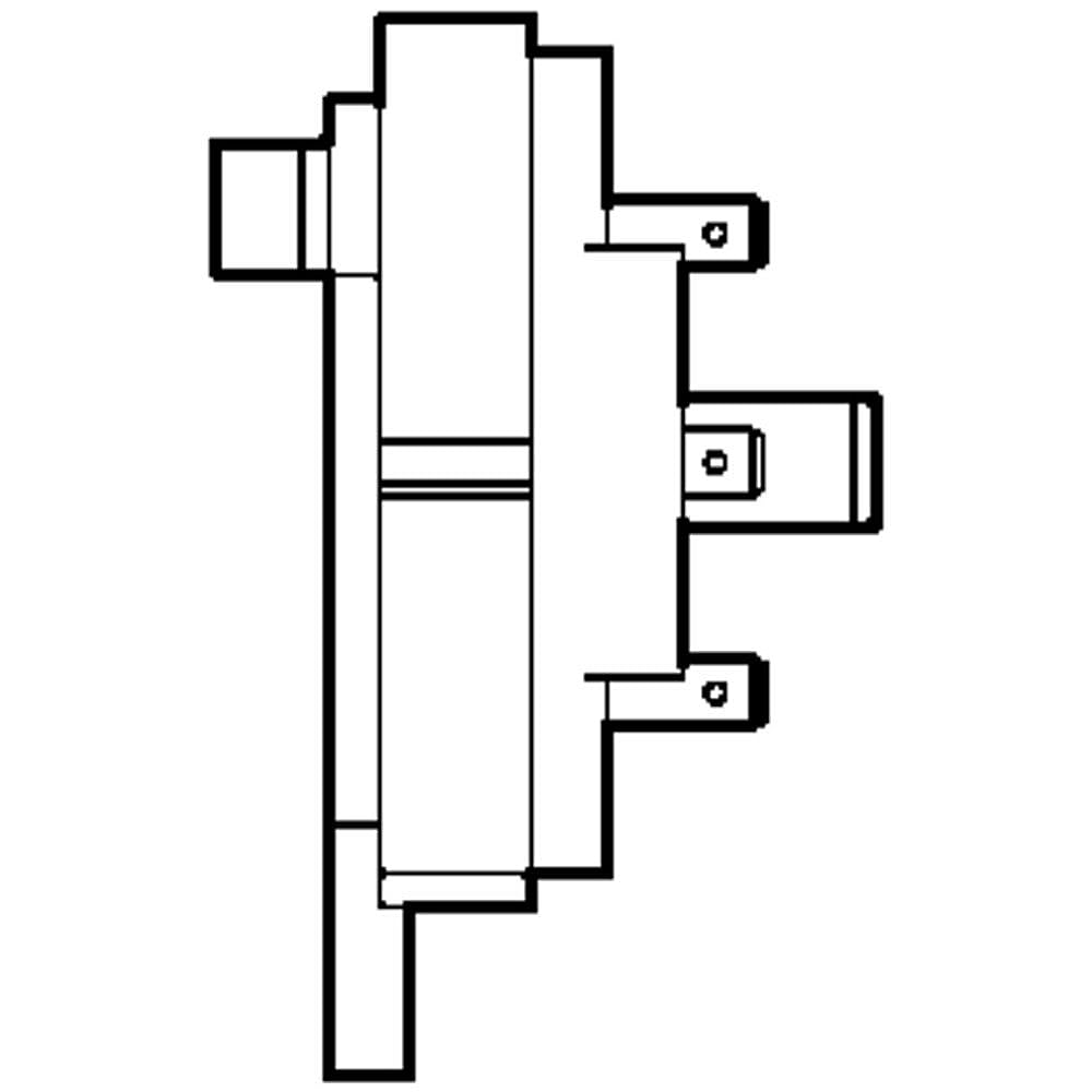 GE Part #wh12X10442, Pressure Switch | 8.00 x 7.50 x 2.00