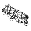 Washer Water Inlet Valve Assembly WH13X26637