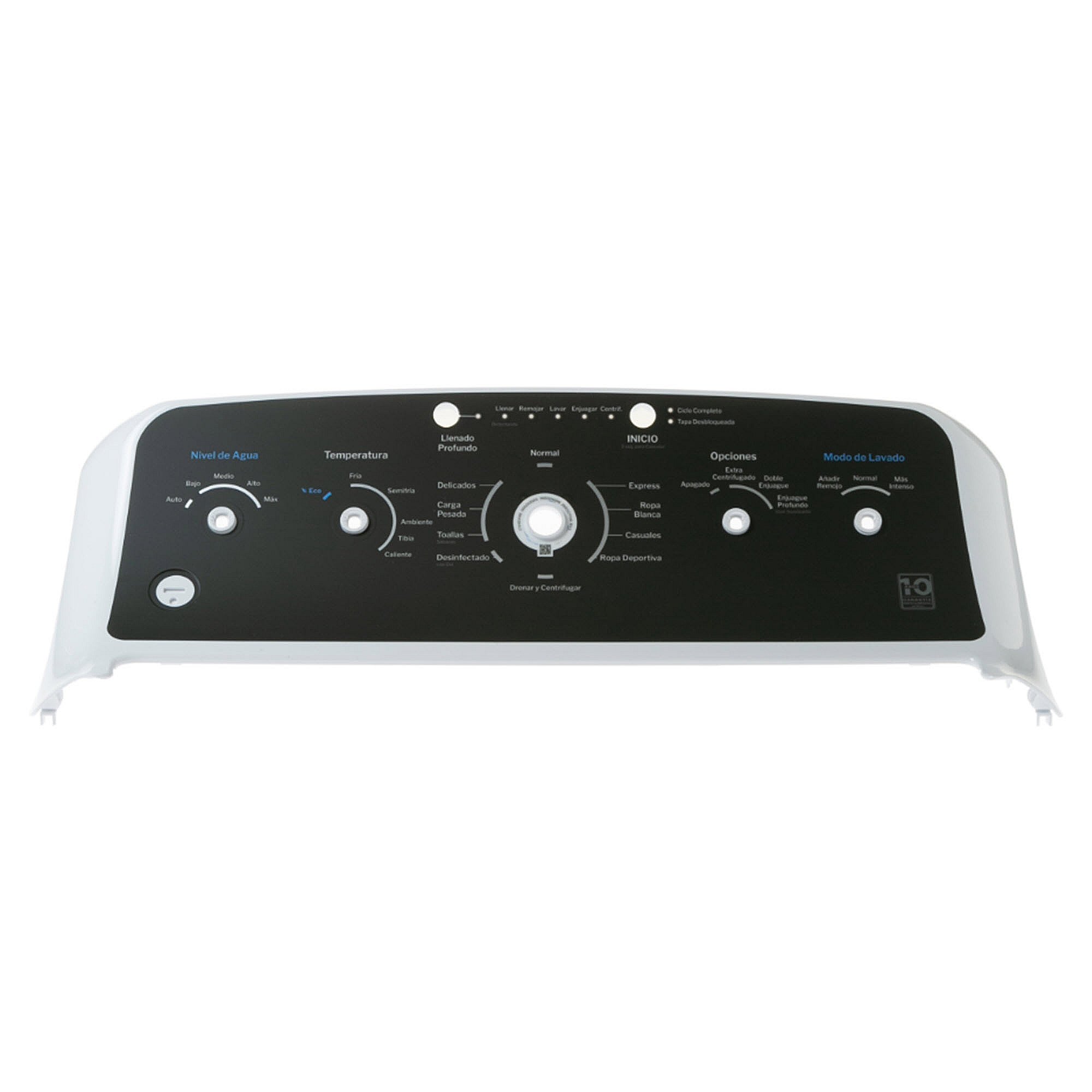Part #wh13X37558, Control Panel Tl Washer White