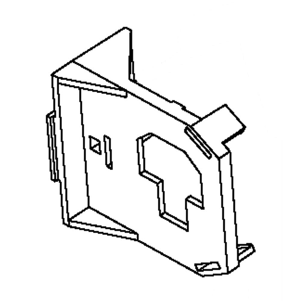 GE Part #wh16X10142, Pressure Bracket | 6.00 x 6.00 x 1.30