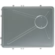 Bottom Cover for GE GFW148SSM0WW - Part WH17X26287