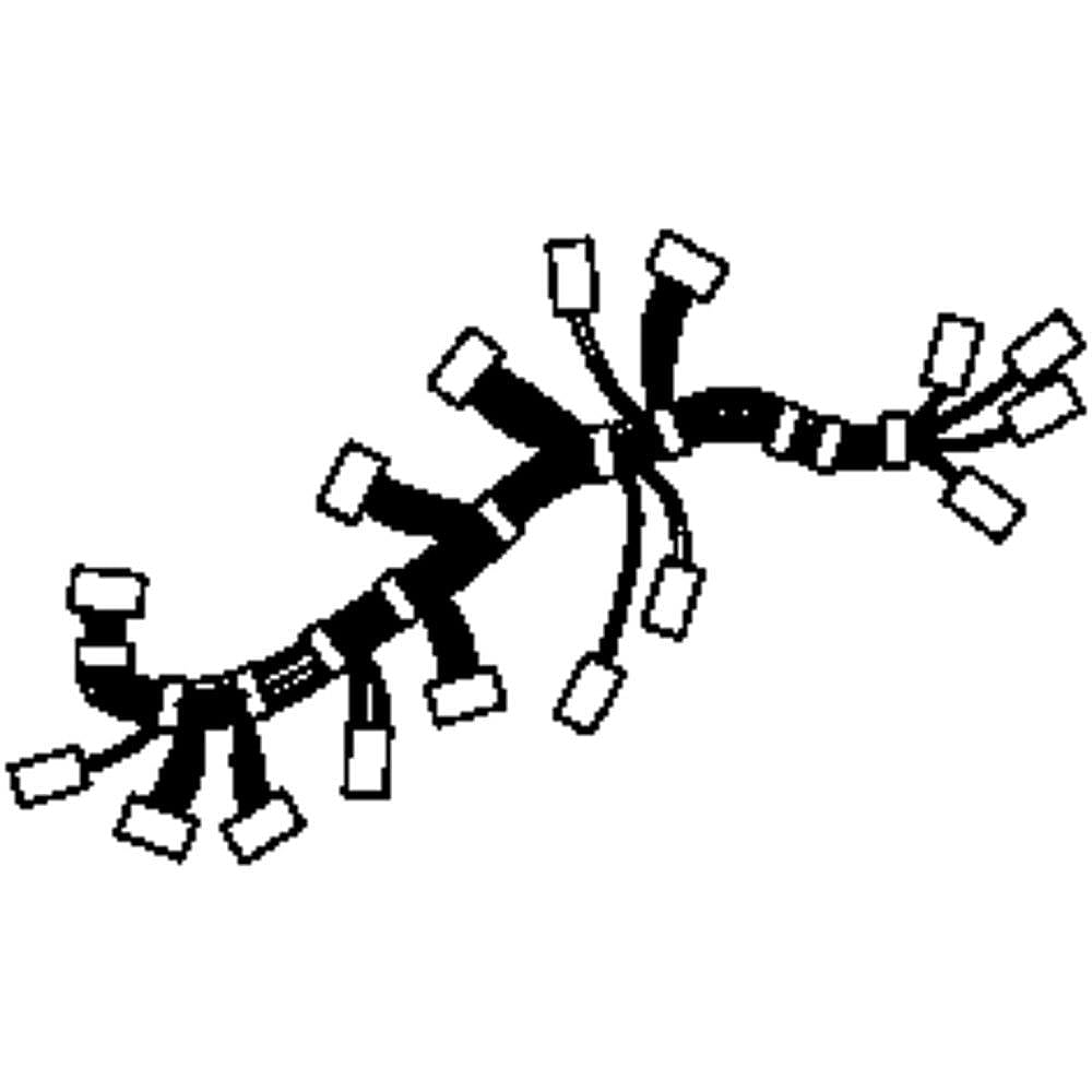 GE Part #wh19X10029, Washer Control Board Wire Harness | 8.00 x 6.00 x 1.50