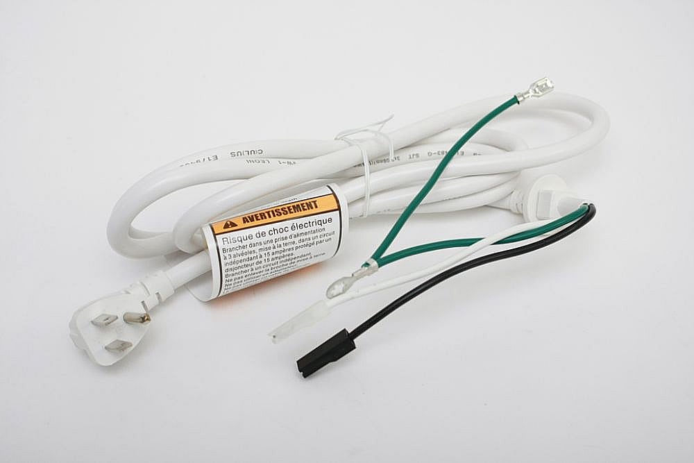 GE Part #wh19X10046, Power Cord | 13.60 x 3.40 x 3.40