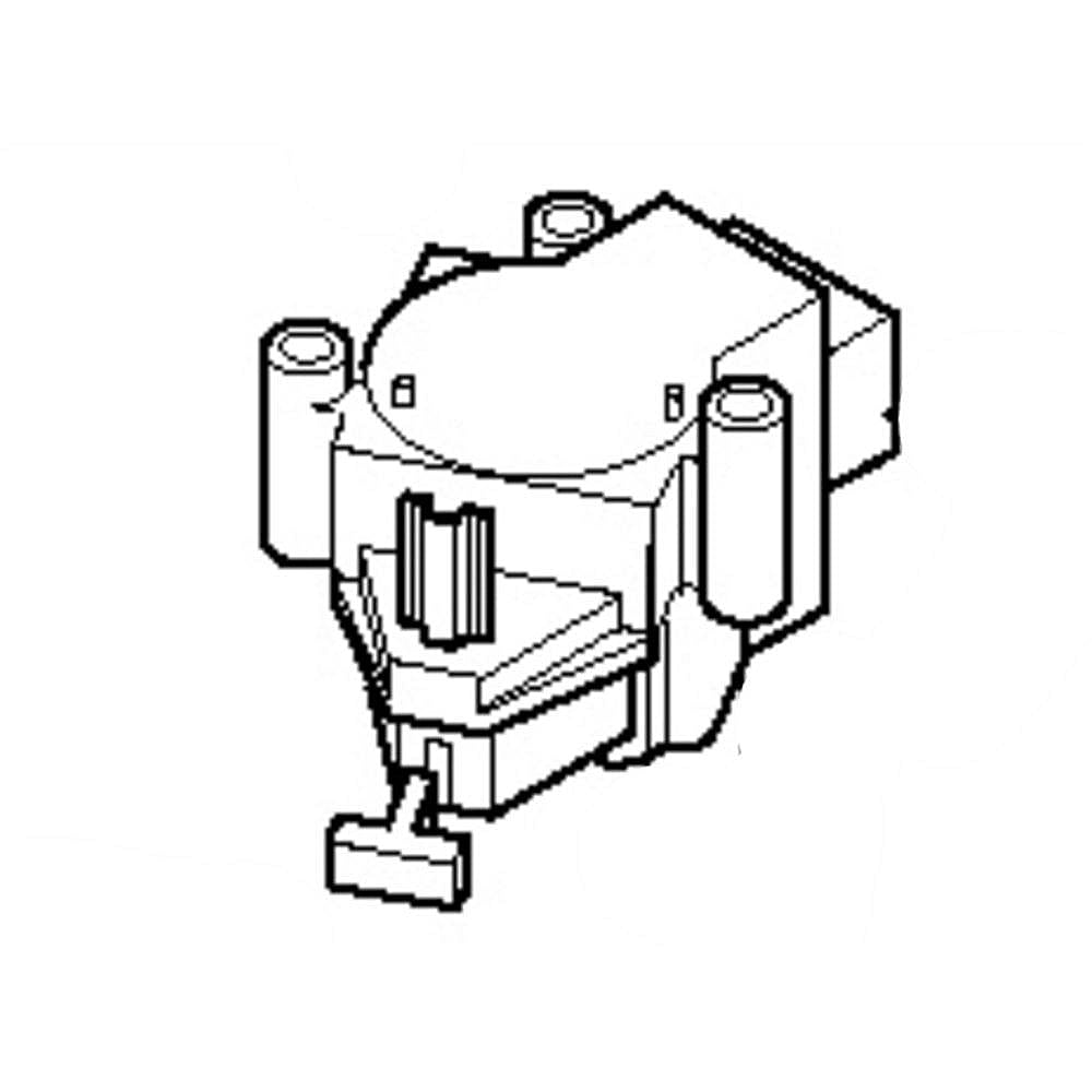 GE Part #wh20X20590, Motor Assembly | 9.70 x 6.20 x 2.60