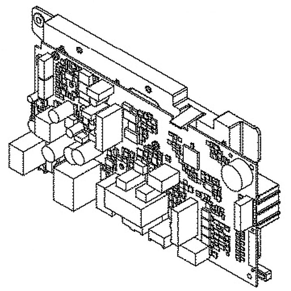 Part #wh22X28676, Washer Electronic Control Board Assembly