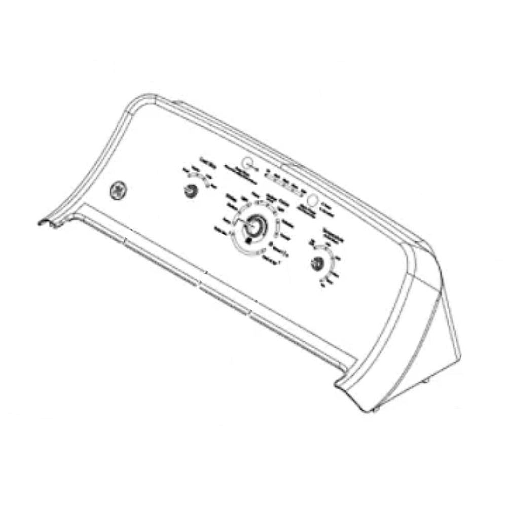 Part #wh22X28839, Control Panel White