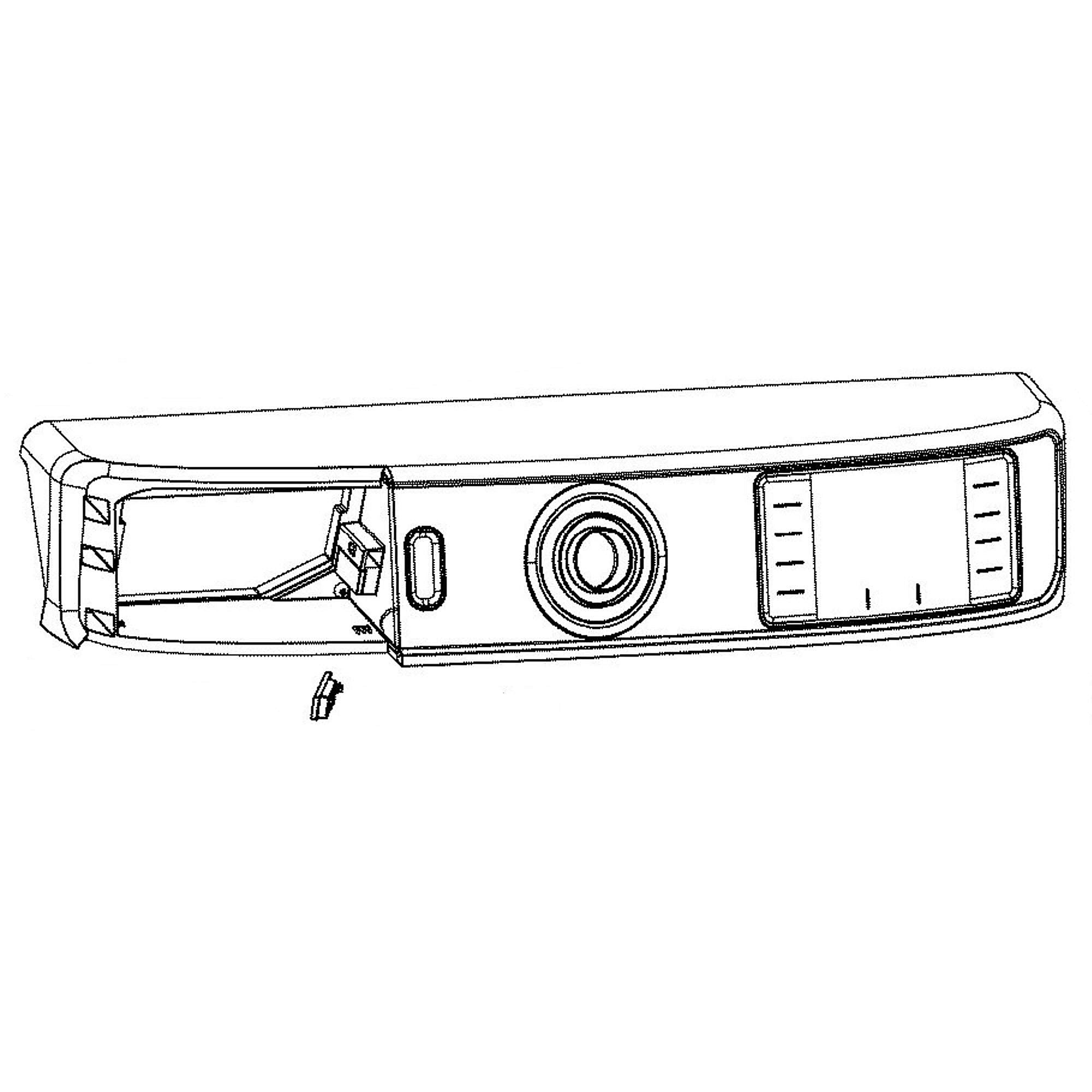 Part #wh22X29534, Control Panel Gray