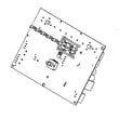 Washer Electronic Control Board for GE GTW540ASP3WS - Part WH22X32357