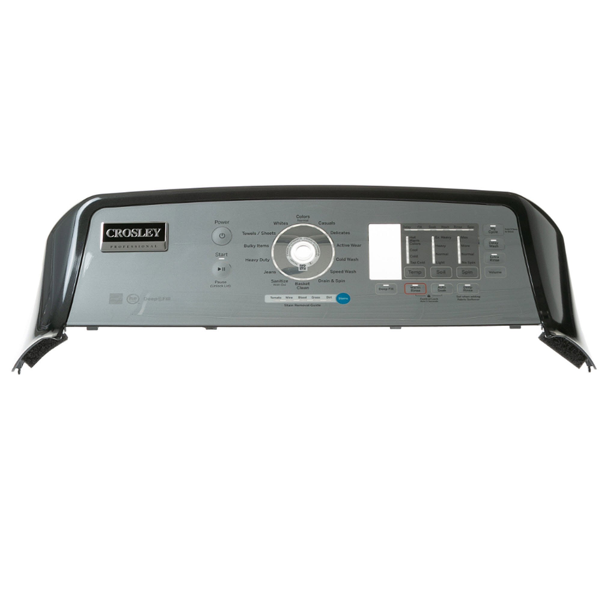 Part #wh22X32758, Control Panel Diamond Gray