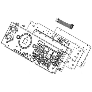 Washer Electronic Control Board Assembly WH22X29501