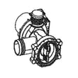 Washer Drain Pump WH23X28375