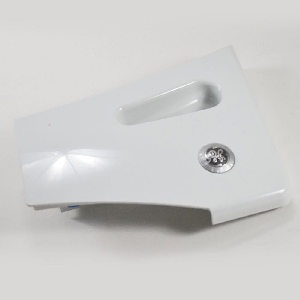 Photo of Washer Dispenser Drawer Handle (White) from Repair Parts Direct