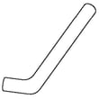 Water Inlet for GE GFWH1400D0WW - Part WH41X10305