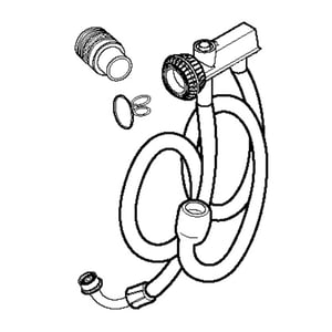 Washer Fill And Drain Hose Assembly WH41X20618