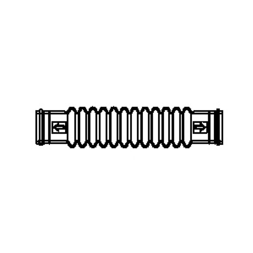 Part #wh41X23296, Pump Hose / 9.50 x 6.20 x 2.50
