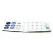 Washer Control Overlay for GE WPSE7003A9WW - Part WH42X10249