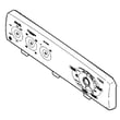 Washer Control Panel for GE GTWN3000M1WS - Part WH42X10872