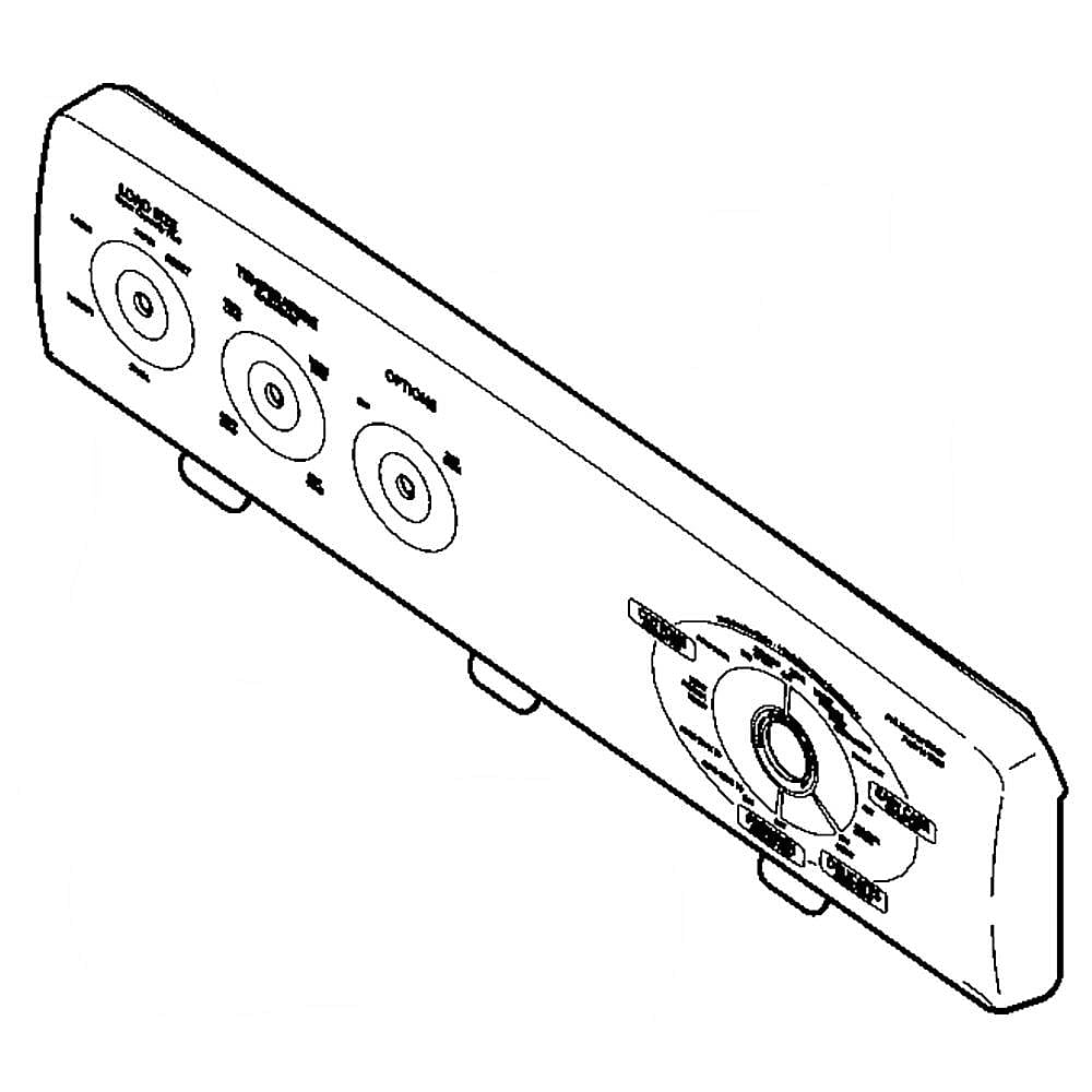 Hotpoint Part #wh42X10992, Backsplash Assembly | 30.50 x 10.20 x 3.90
