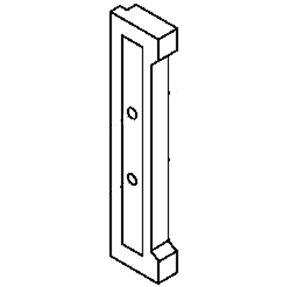 GE Part #wh42X2313, End Cap | 6.00 x 6.00 x 0.40