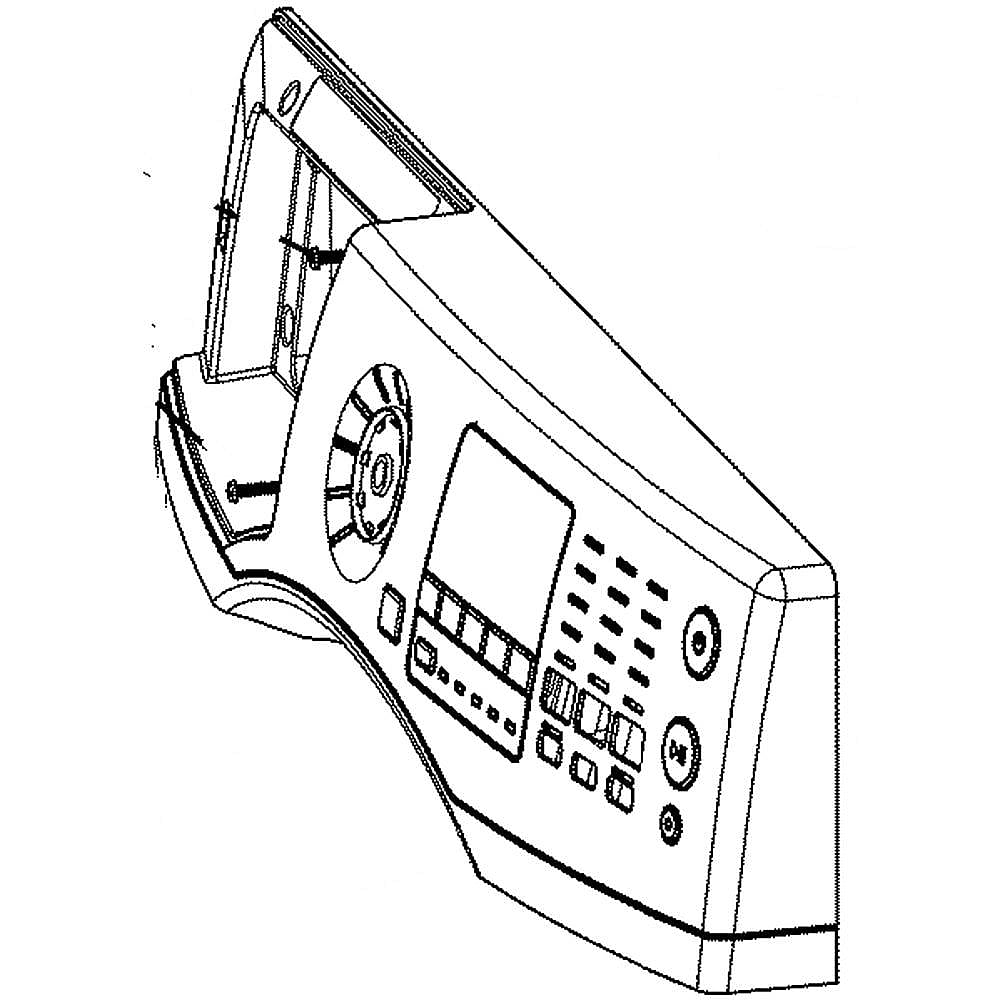 Photo of GE Part #wh42X23481, Cosmetic Str from Repair Parts Direct