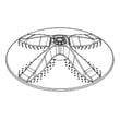 Washer Washplate for GE GTW720BSN0WS - Part WH43X32857