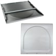 Top Panel As for GE WCVH6800J4MR - Part WH44X10193