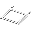 Top Cover As for GE WCVH4815K0MS - Part WH44X10225